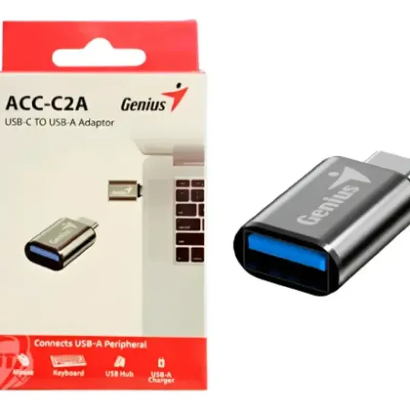 ADAPTADOR USB TIPO C A TIPO A  GENIUS