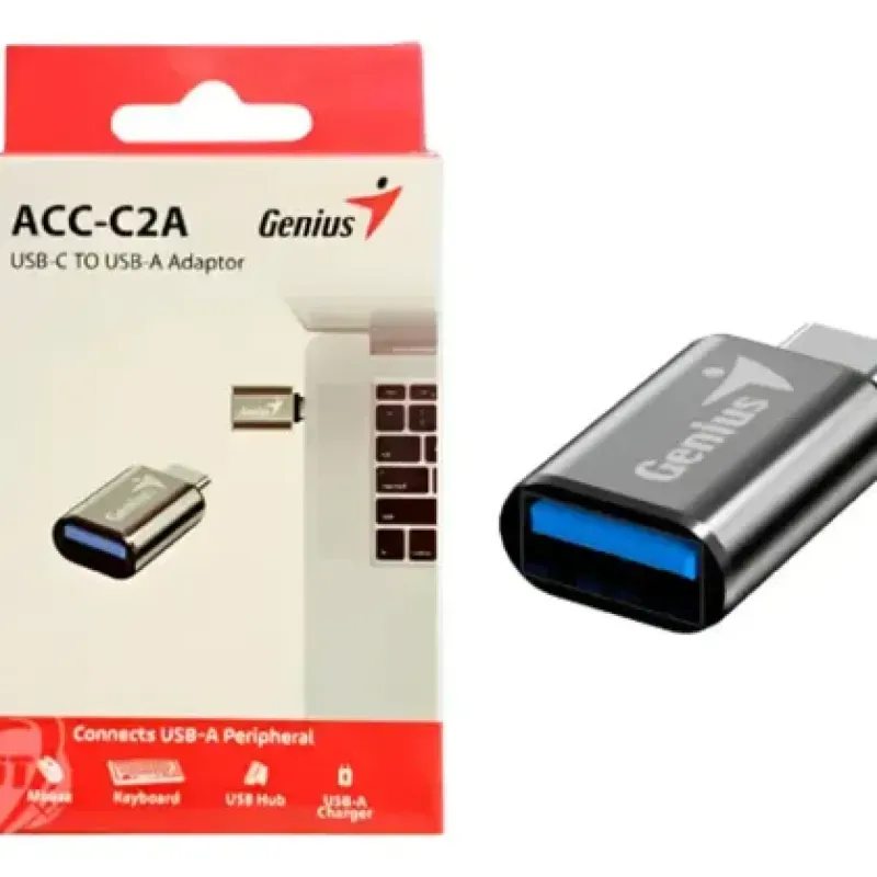 ADAPTADOR USB TIPO C A TIPO A  GENIUS