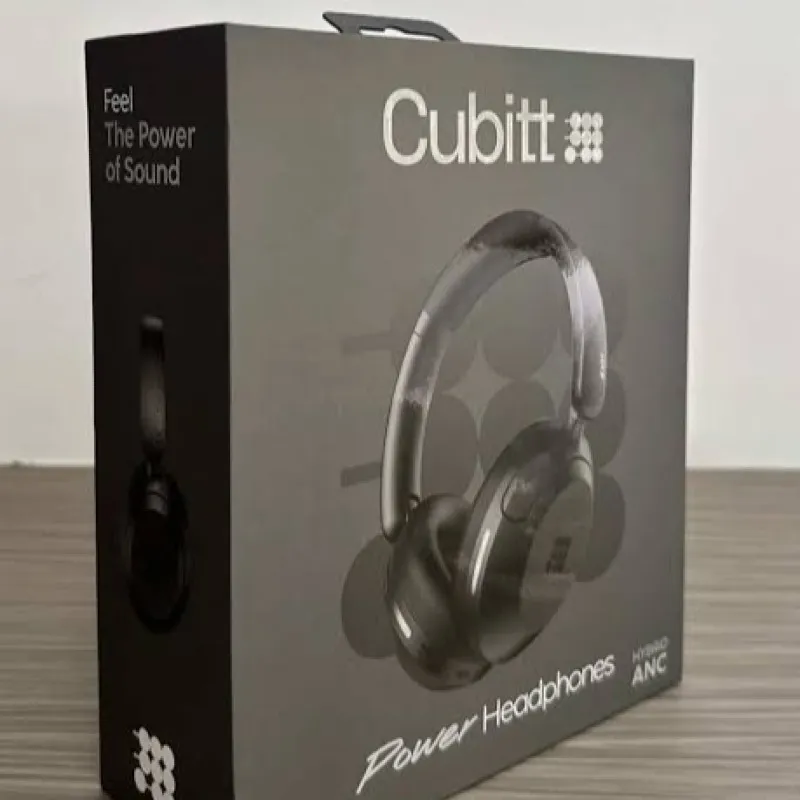 AUDIFONOS HYBRID NEGRO CUBITT