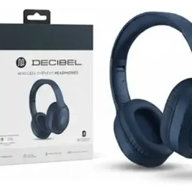 AURICULARES INALAMB. H02 C/ AZUL OSCURO BDH02BL25 DECIBEL